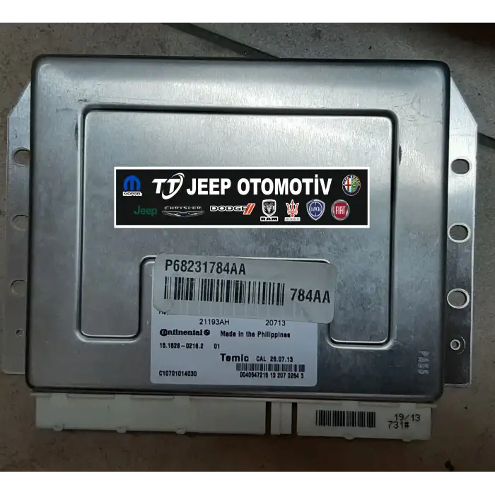 2014 Jeep Grand Cherokee Havalı Süspansiyon Airmatik Modülü 68231784AA - 2.El Ürün