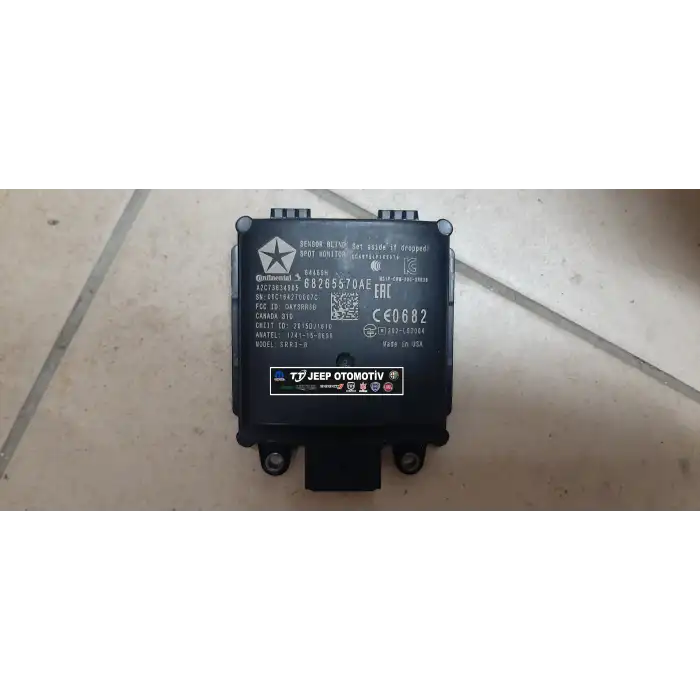 2016-20 Jeep Grand Cherokee Kör Nokta Uyarı Modülü 68265570AE - 2.El Ürün