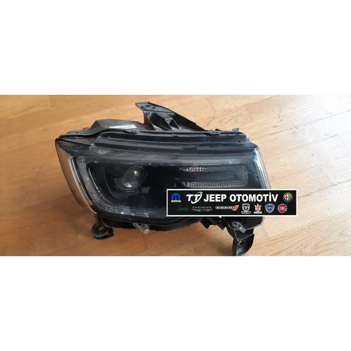 2018-19 Jeep Grand Cherokee S-Limited sağ siyah far 68266650AG - 2.El Ürün