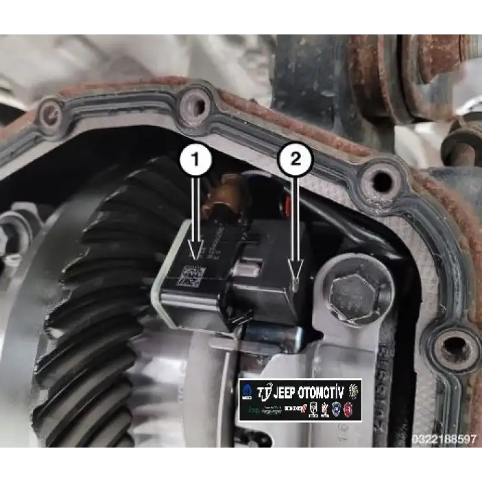 2018-24 Jeep Wrangler Rubicon Diferansiyel Sensörü 68544629AA - 2.El Ürün