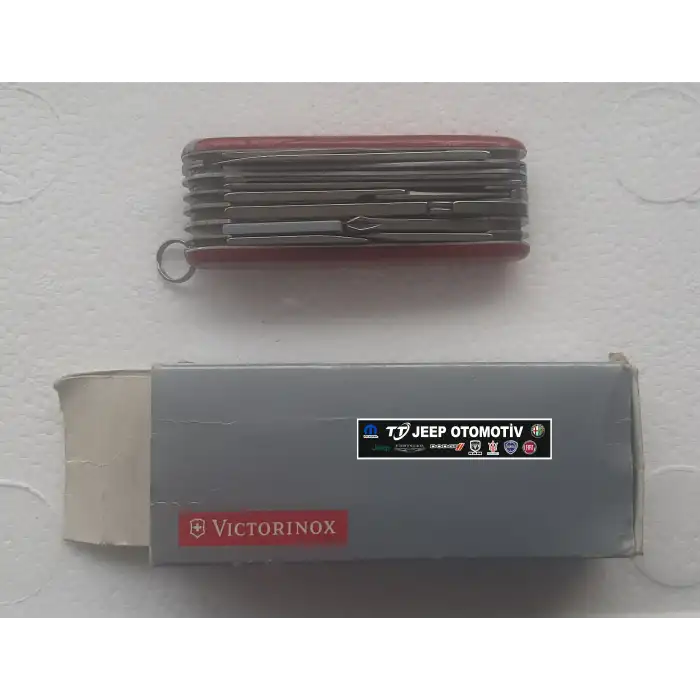 Jeep Marka Victorinox çok amaçlı kırmızı renk çakı