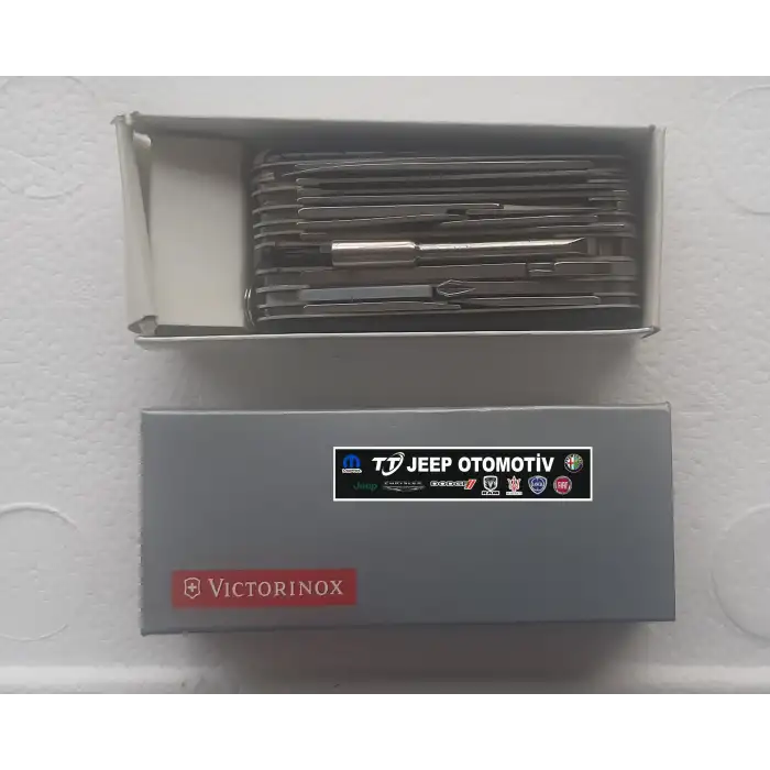 Jeep Marka Victorinox çok amaçlı siyah renk çakı