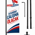 75X200 cm L Plaj Bayrak