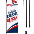 75X300 Plaj Bayrak