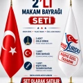Gold Makam Bayrak Seti