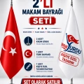 Krom Makam Bayrak Seti