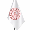 MEB Logolu Makam Bayrak