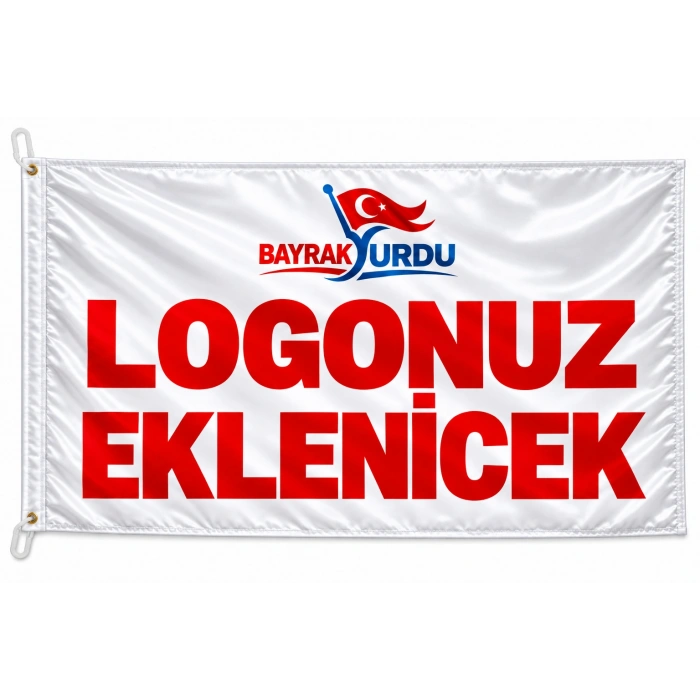 100x150 Özel Logolu Direk Bayrağı