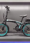 Carraro E-Go 2.1 Katlanır Elektrikli Bisiklet Mavi