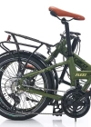 Carraro Flexi 121D 21 Vites M.Disk Fren Haki Yeşil-Siyah