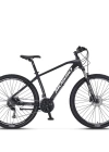 Mosso Black Edition 27.5 Jant Alüminyum Dağ Bisikleti 18 Siyah-Silver