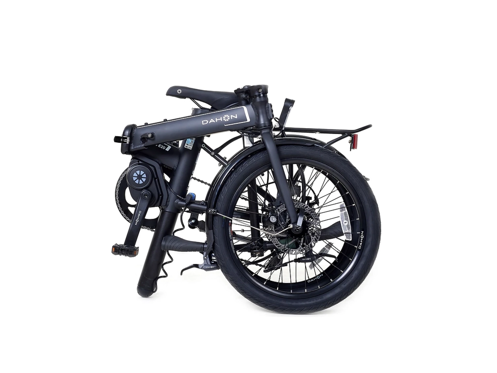 Dahon Unio E20 Disk Elektrikli Katlanır Bisiklet Siyah 2023