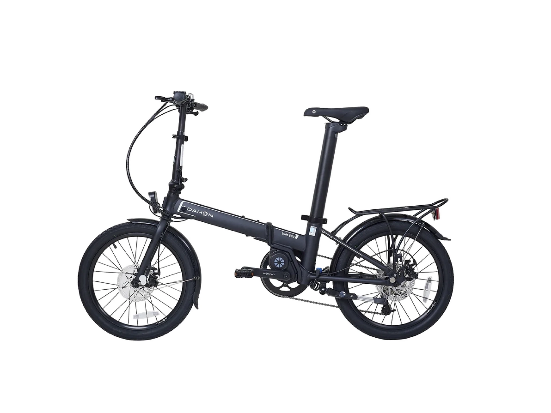 Dahon Unio E20 Disk Elektrikli Katlanır Bisiklet Siyah 2023