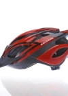 Salcano Efes Kask S-109 58-62Cm Siyah-Kırmızı (Işıklı)