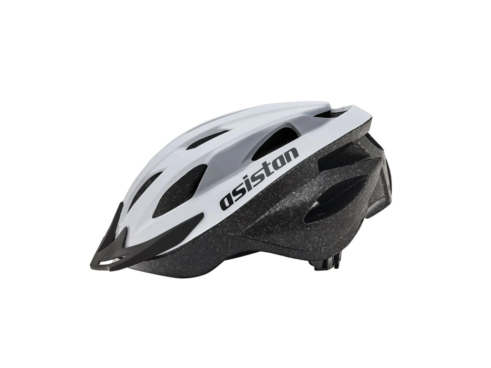 Asistan Cape H70 Kask Beyaz-Gri (M)