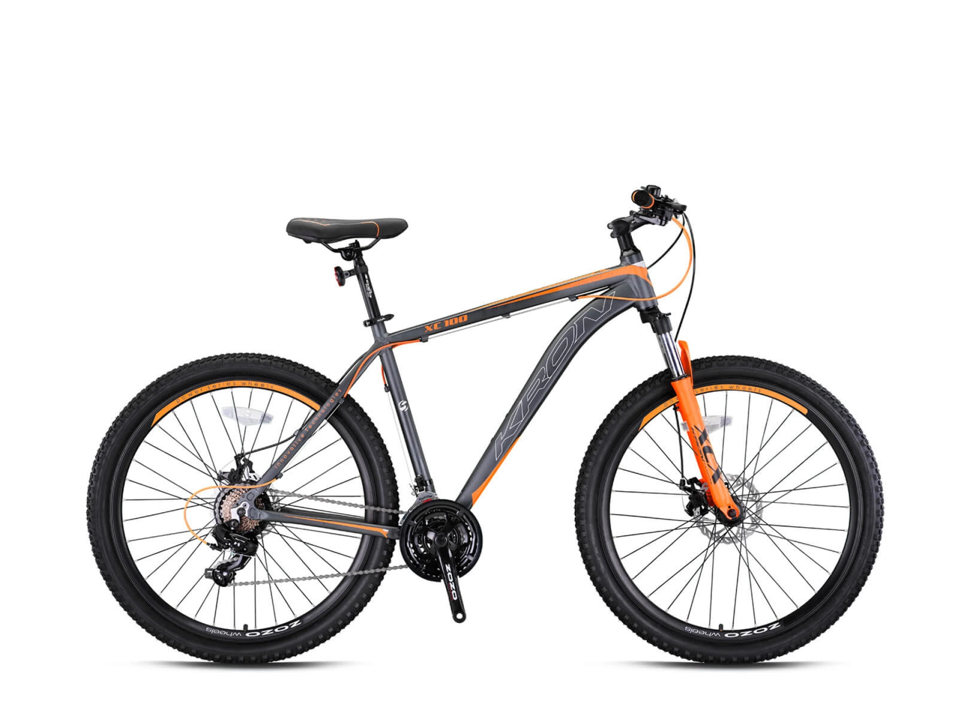 Kron Xc100 27.5 H.Disc 21 Vites 20 Mat Füme-Gri-Turuncu