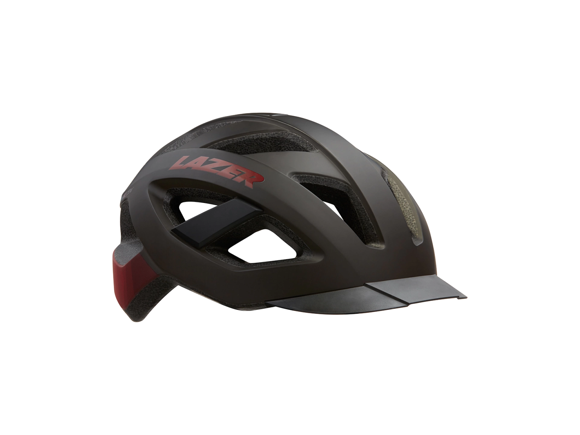 Lazer Kask Cameleon Ce-Cpsc Mat Siyah Kırmızı M