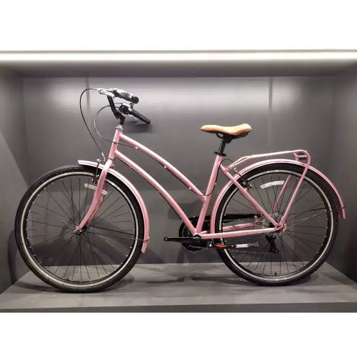 Bisan Serenity 28 Lady Şehir Bisikleti Pembe-Silver