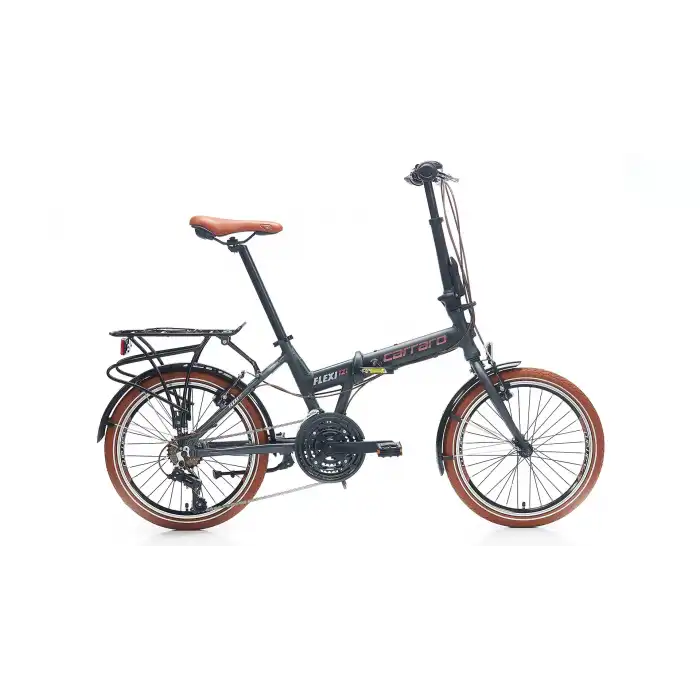 Carraro Flexi 121 21 Vites V-Fren Katlanır Bisiklet Antrasit Gri-Bakır