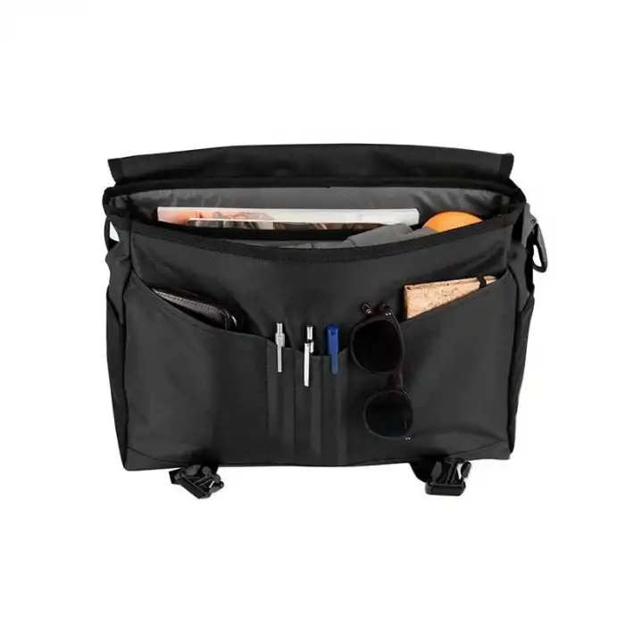 Brompton Çanta Metro Bag Medium Siyah Ön Çanta Q101582