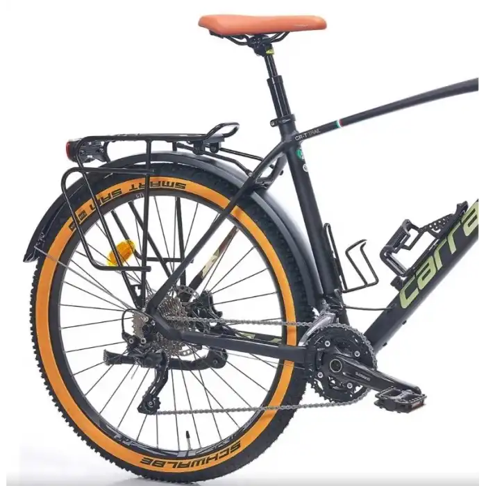 Carraro CR-T Trail 27.5 Jant 44 Cm Tur Bisikleti Mat Siyah-Yeşil-Kamuflaj