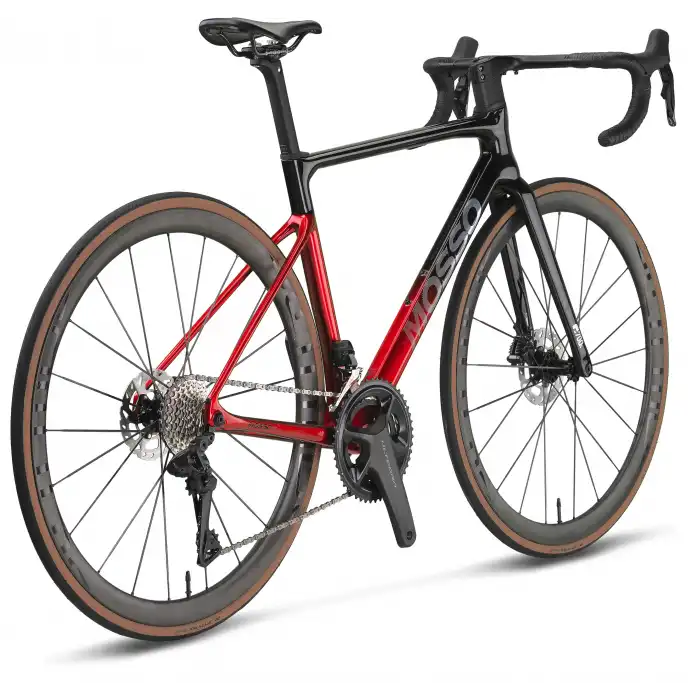Mosso Falcon SR8.0 Ultegra DI2 Karbon Yol-Yarış Bisikleti 56 Cm Siyah-Kırmızı