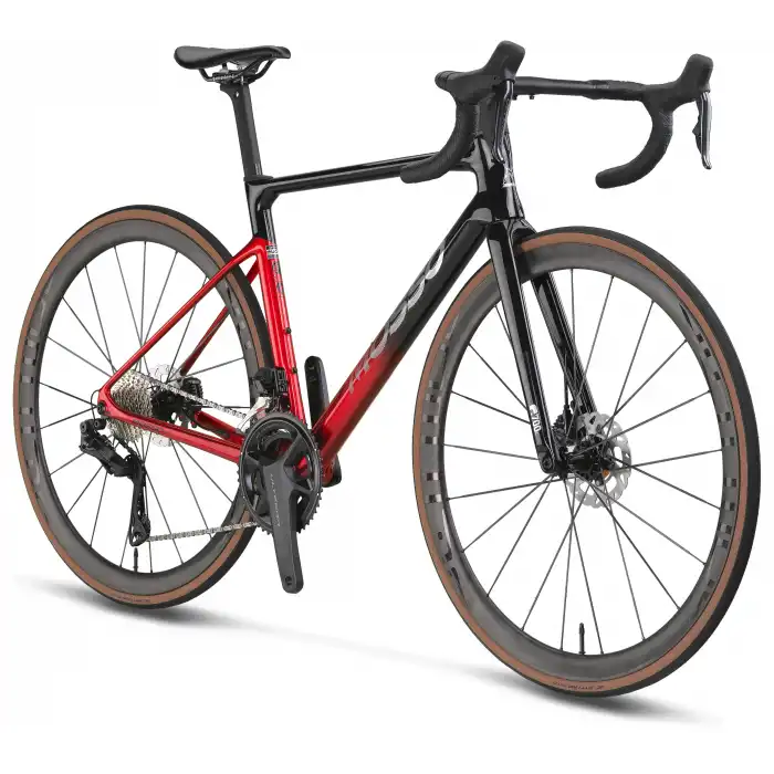 Mosso Falcon SR8.0 Ultegra DI2 Karbon Yol-Yarış Bisikleti 56 Cm Siyah-Kırmızı