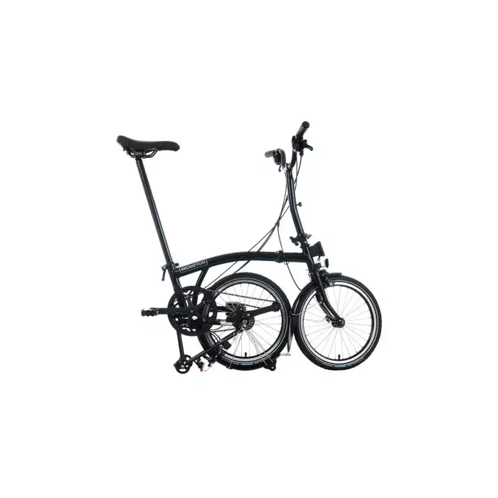 Brompton C Line M12L Katlanır Bisiklet 12 Vites Midnight Black