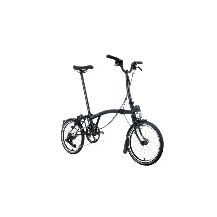 Brompton C Line M12L Katlanır Bisiklet 12 Vites Midnight Black