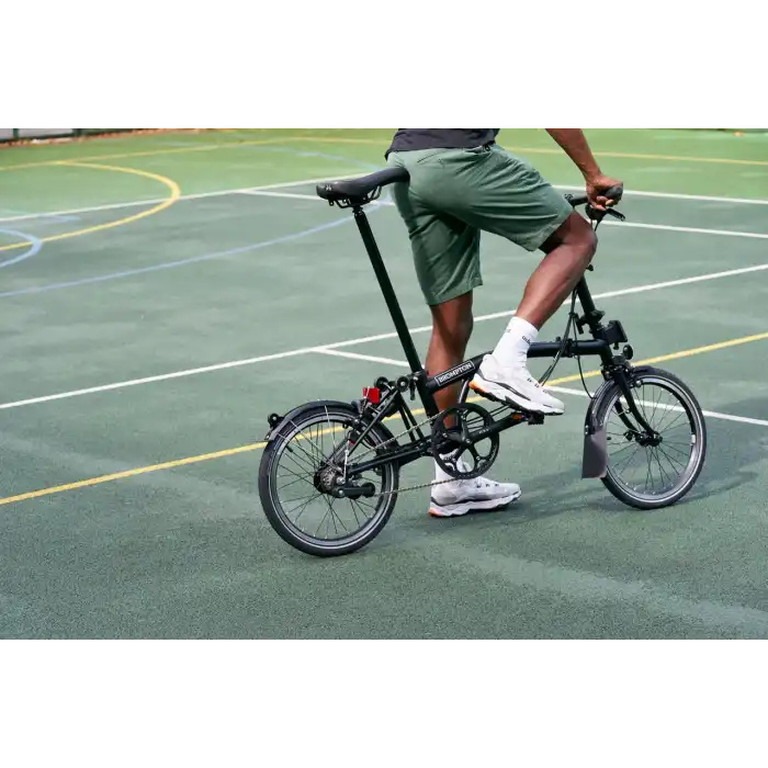 Brompton C Line M12L Katlanır Bisiklet 12 Vites Midnight Black