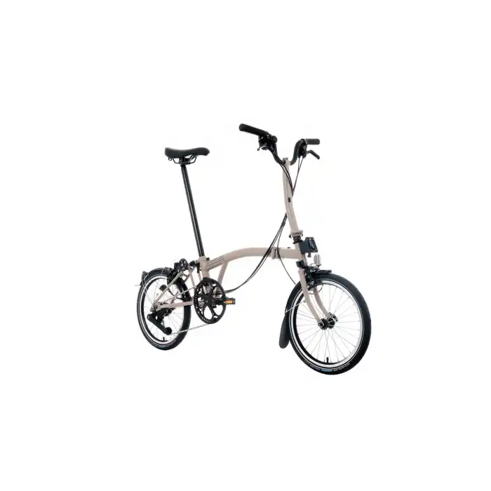 Brompton C Line M12L Katlanır Bisiklet 12 Vites Dune Sand