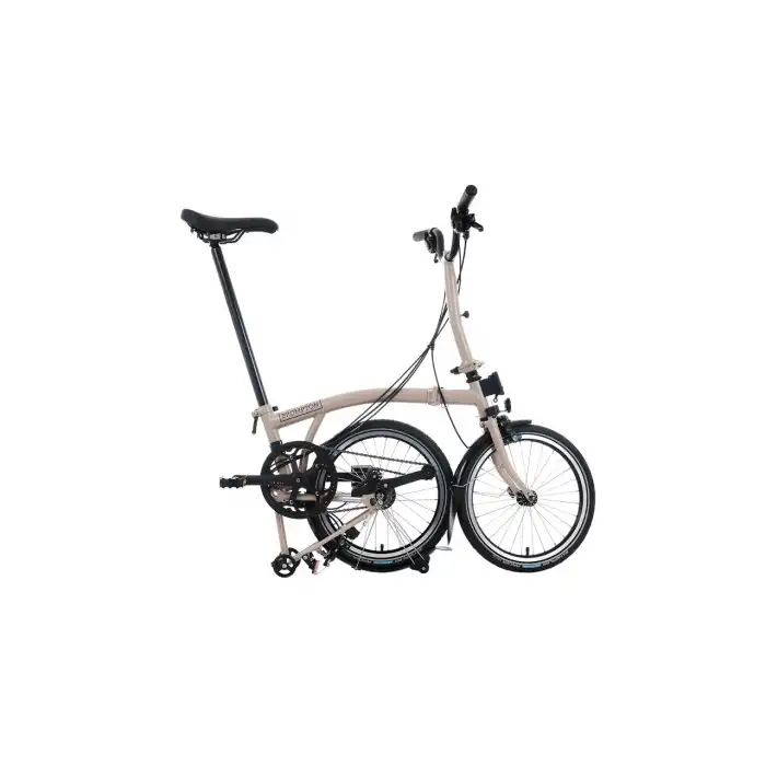 Brompton C Line M12L Katlanır Bisiklet 12 Vites Dune Sand