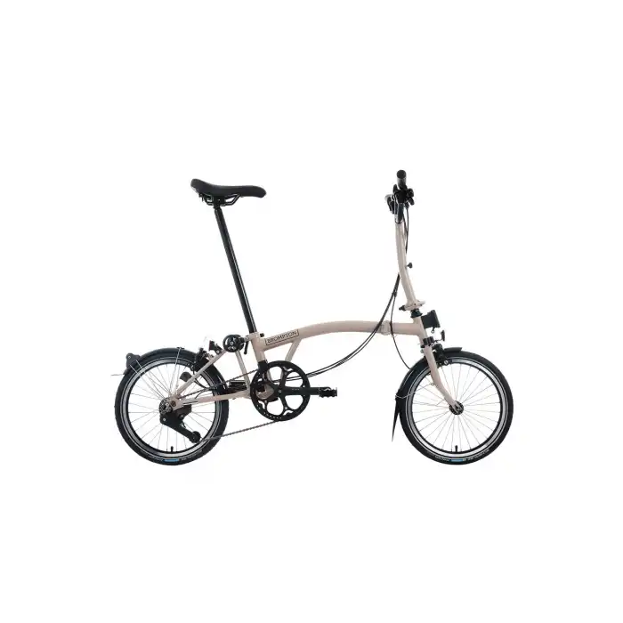 Brompton C Line M12L Katlanır Bisiklet 12 Vites Dune Sand