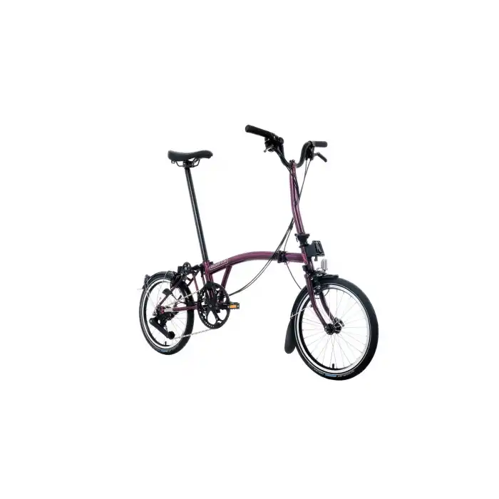 Brompton C Line M12L Katlanır Bisiklet 12 Vites Amethyst Lacquer