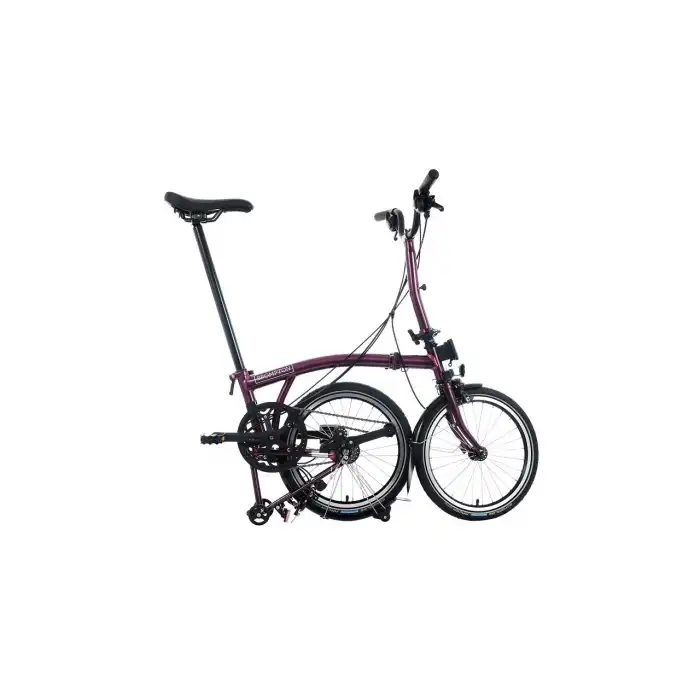 Brompton C Line M12L Katlanır Bisiklet 12 Vites Amethyst Lacquer