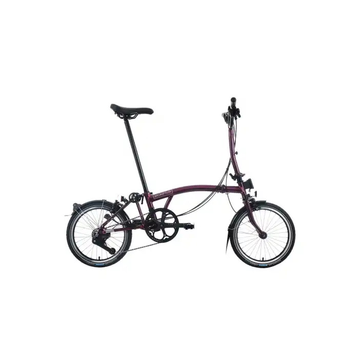 Brompton C Line M12L Katlanır Bisiklet 12 Vites Amethyst Lacquer