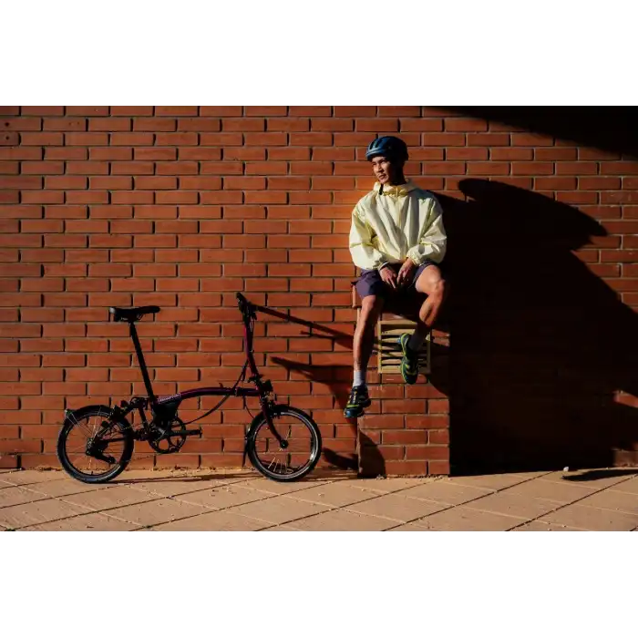 Brompton C Line M12L Katlanır Bisiklet 12 Vites Amethyst Lacquer