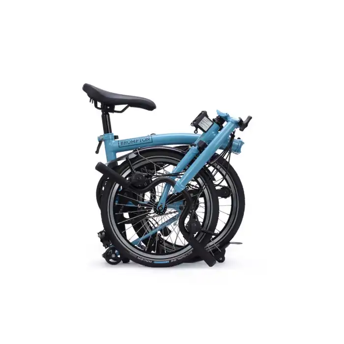 Brompton C Line H12L Katlanır Bisiklet 12 Vites Cloud Metallic