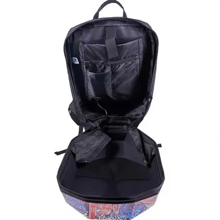 Zampago Led Göz Maskeli Grafiti Akıllı Sırt Çantası