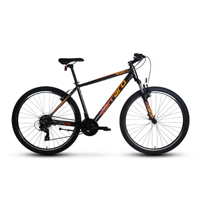 Carraro Force 700 27.5 Jant 38 Cm Alüminyum Dağ Bisikleti Antrasit-Turuncu-Beyaz