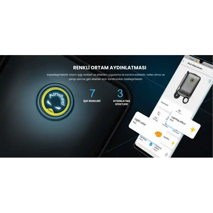 Air Wheel Se3S Silver 74Wh Bavul Scooter