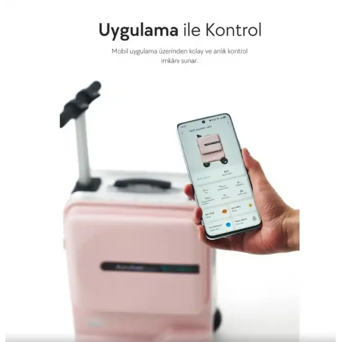 Airwheel Se3 Minit Pembe Seyahat Çantası 74Wh