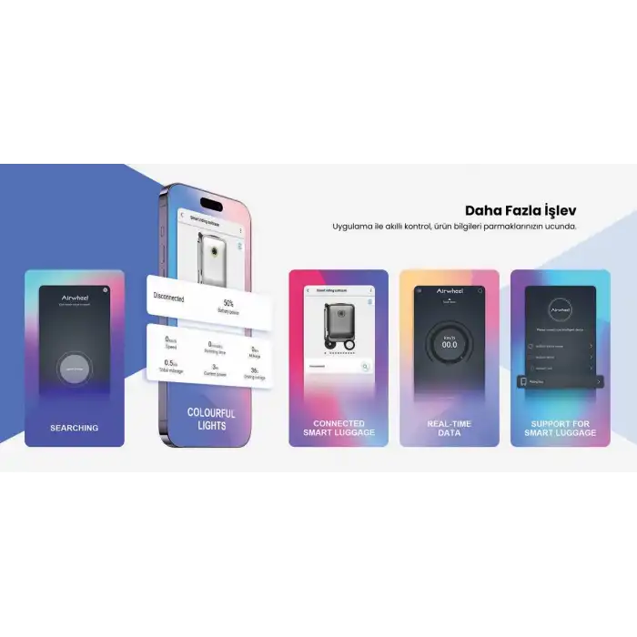 Airwheel Se3S Pembe 74Wh Bavul Scooter