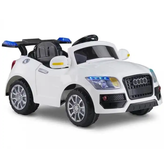 Babyhope 436 Audi 12V Beyaz Akülü Araba
