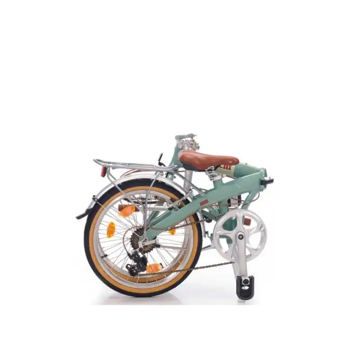 Bianchi New Vintage Katlanır Bisiklet Celeste