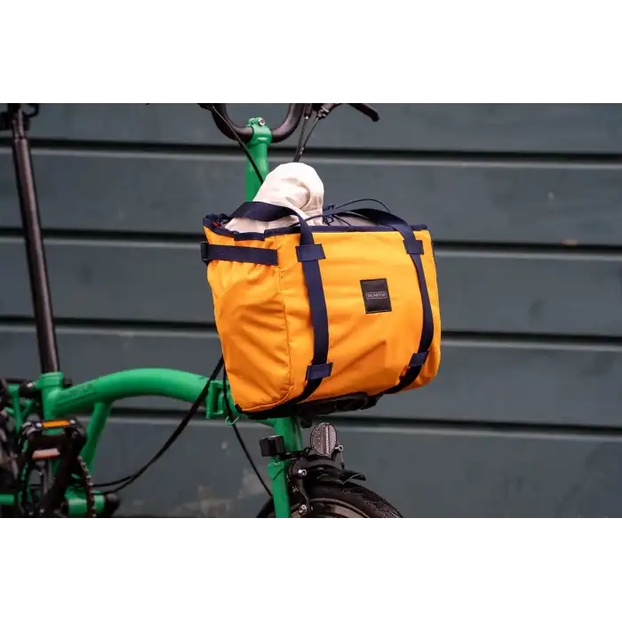 Brompton Basket Bag Small Sunset Yellow Q104131