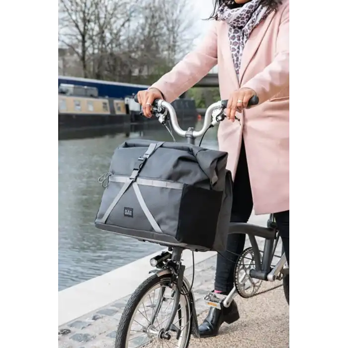 Brompton Çanta Borough Bag Large Grey Q101500