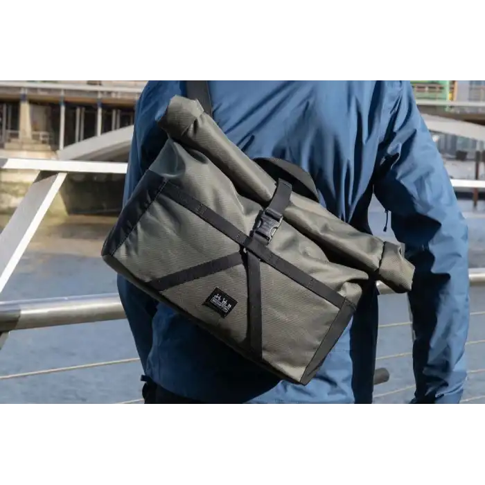 Brompton Çanta Borough Bag Medium Olive Green Q101583