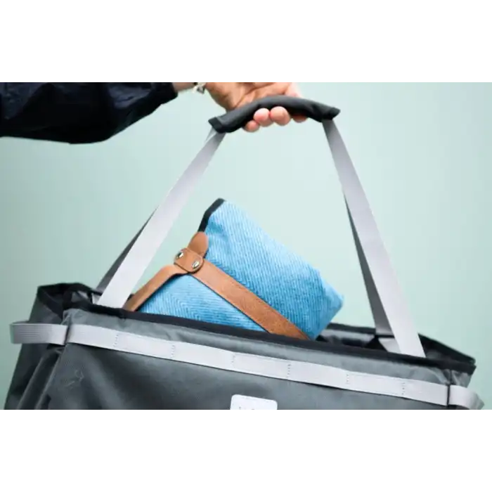 Brompton Çanta Borough Basket Bag Large Dark Grey Q101498