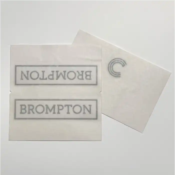 Brompton C-Line Decal Set Matt Silver Q104353